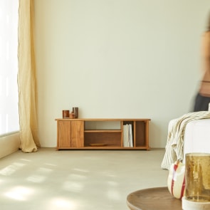 Jules - Acaciahouten TV-meubel 120 cm