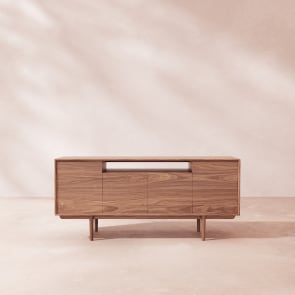 Elllie - Dressoir van massief notenhout 180 cm