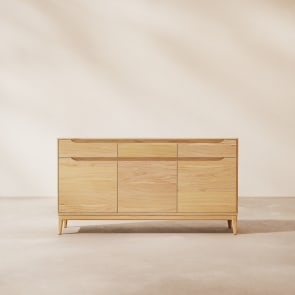 Gabrielle - Buffetkast van licht mangohout 150 cm