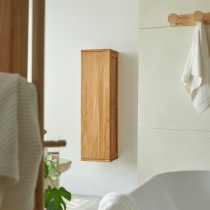 Jacob - Solid teak wall unit