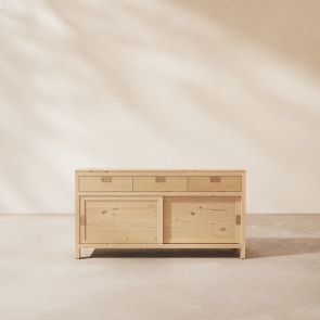 Heidi - Sideboard aus massivem Eichenholz 160 cm