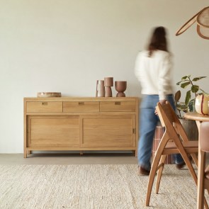 Heidi - Sideboard aus massivem Eichenholz 160 cm