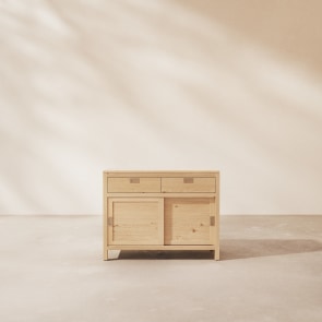 Heidi - Buffet e credenza in rovere massello 110 cm