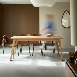 Esmée - Ausziehbarer Tisch aus massivem Eichenholz 4-6 Pers.