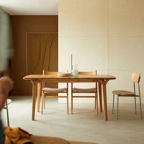 Clara - Ausziehbarer Tisch aus massivem Eichenholz 4-6 Pers.