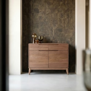 Gabrielle - Dressoir voor de hal van massief mangohout 100 cm