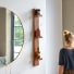 Bahya - Vertical bathroom shelf in solid sheesham wood