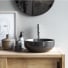 Pia - Dark grey marble basin ∅ 33 cm