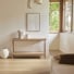 Pola - Consolle in legno di quercia massello