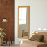 Tona - Espejo de pie de teca maciza de 160 cm x 60 cm