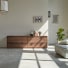 Senson - Mueble para TV de nogal macizo de 180 cm