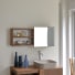 Typo - Toilettenregal aus Nussbaum massiv