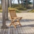 Capri - Garden Chair in solid acacia