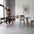 Lazare - Table en manguier massif 6-8 pers.