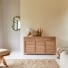 Luce - Credenza in legno di quercia massello 150 cm