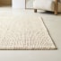 Arya - Alfombra de lana y algodón 140×200 cm – Beige