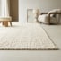 Arya - Tappeto in lana e cotone 200×300 cm - Beige