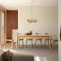 Cloé - Table extensible en manguier massif 6-8 pers.