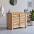 Coline - Mobile contenitore in teak massello 95 cm