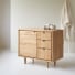 Jonàk - Mueble de almacenaje de teca maciza 95 cm