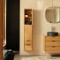 Senson - Solid oak tall cabinet