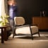 Romane - Sessel aus Mindiholz black
