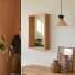 Easy - Miroir d'entrée en chêne 70x45 cm