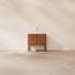 Kate - Vanity Cabinet in solid acacia, 80 cm