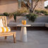 Miguel - White cement side table
