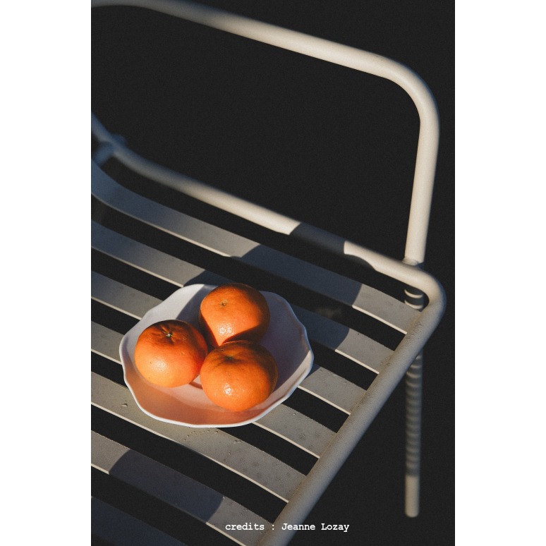 Gaby - Gartenbank Cream aus Metall, 2-Sitzer