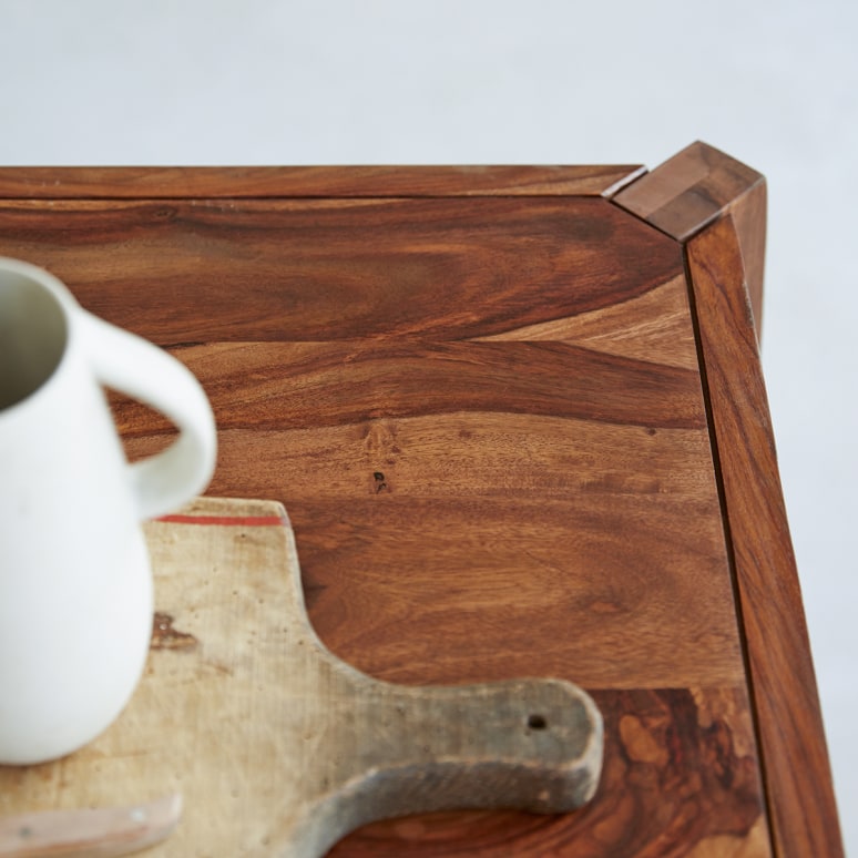 Luna - Tafel van massief palissander voor 6/8 personen