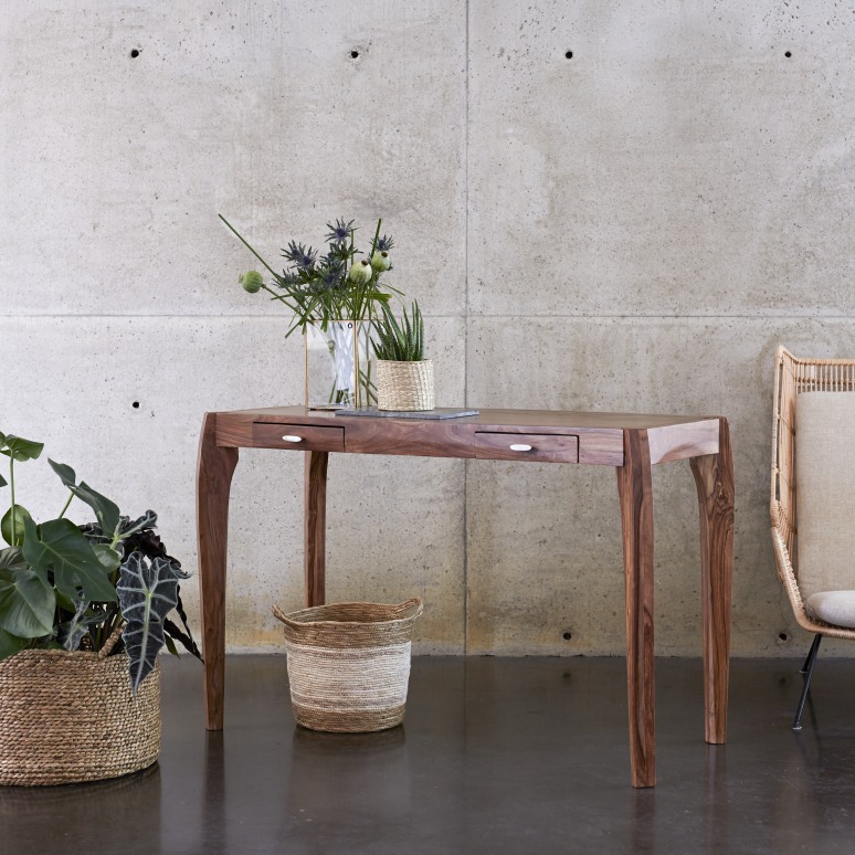 Luna - Haltafel voor de hal van massief palissanderhout