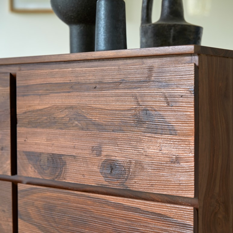 Nova - Sideboard in solid sheesham, 100 cm