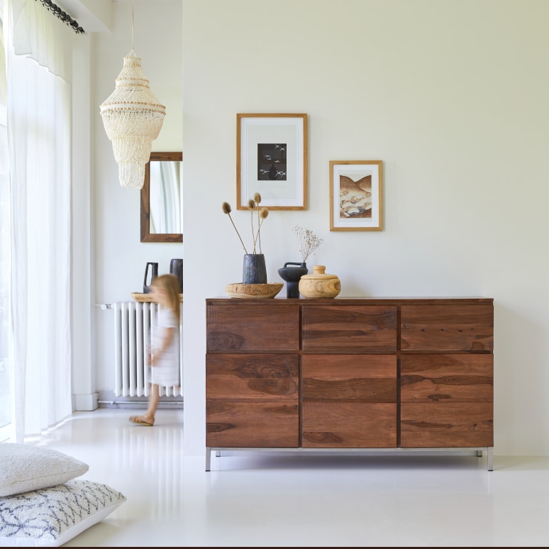 Nova - Solid sheesham sideboard 155 cm