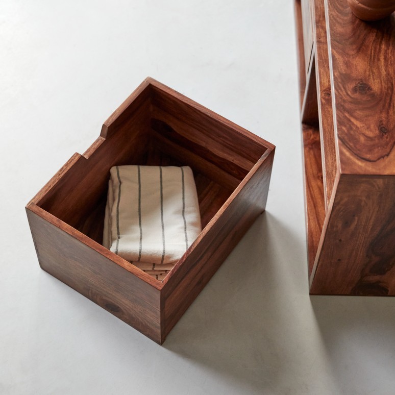 Kwarto - TV Schrank aus massivem Palisanderholz 85 cm