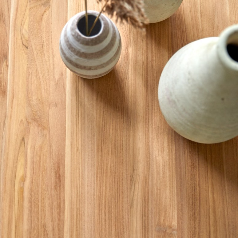 Minimalys - Table basse en teck massif