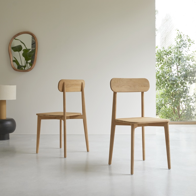 Jonàk - Solid teak chair