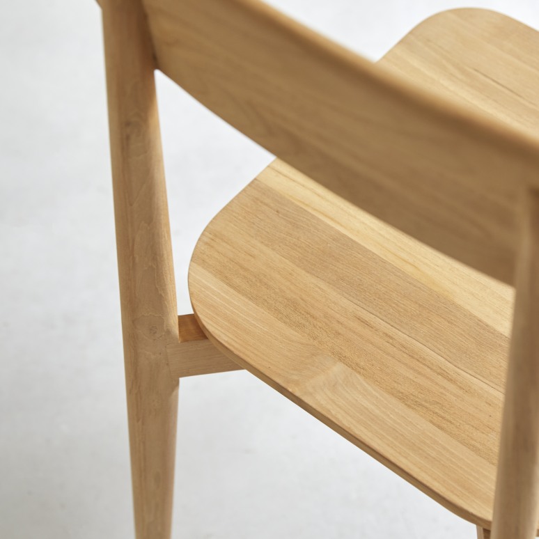 Jonàk - Solid teak chair