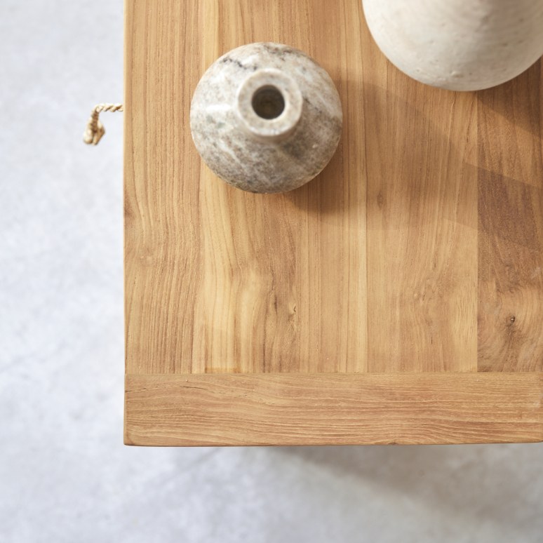 Minimalys - Comodino in teak massello