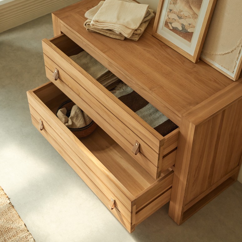 Minimalys - Commode en teck massif