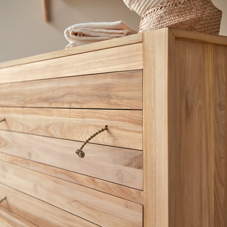 Minimalys - Commode en teck massif