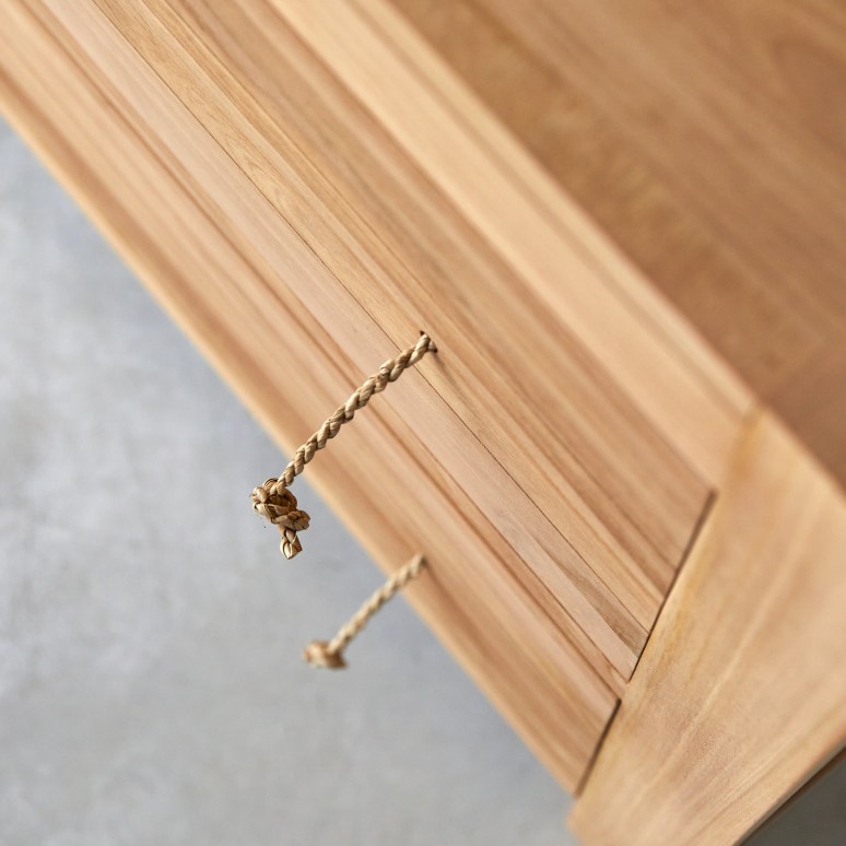 Minimalys - Chest of drawers in solid teak