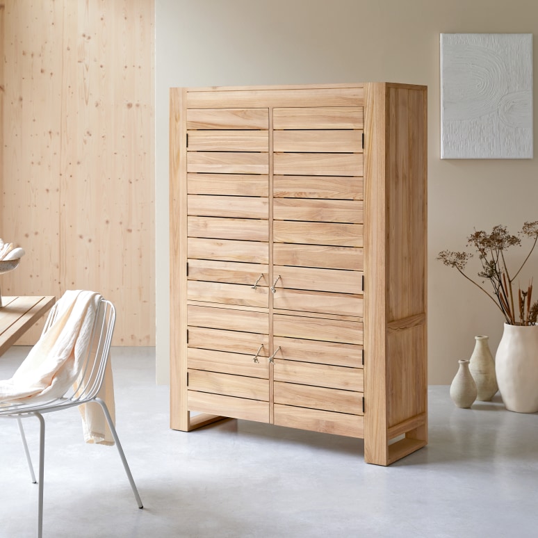 Minimalys - Dresser in solid teak, 110 cm