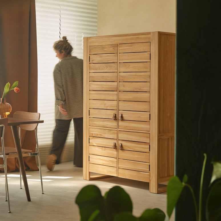 Minimalys - Dresser in solid teak, 110 cm