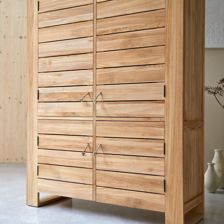 Minimalys - Dresser in solid teak, 110 cm