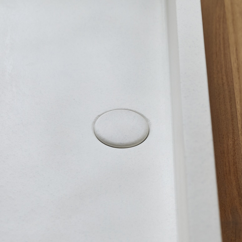 Pegase - Vasque rectangulaire en terrazzo