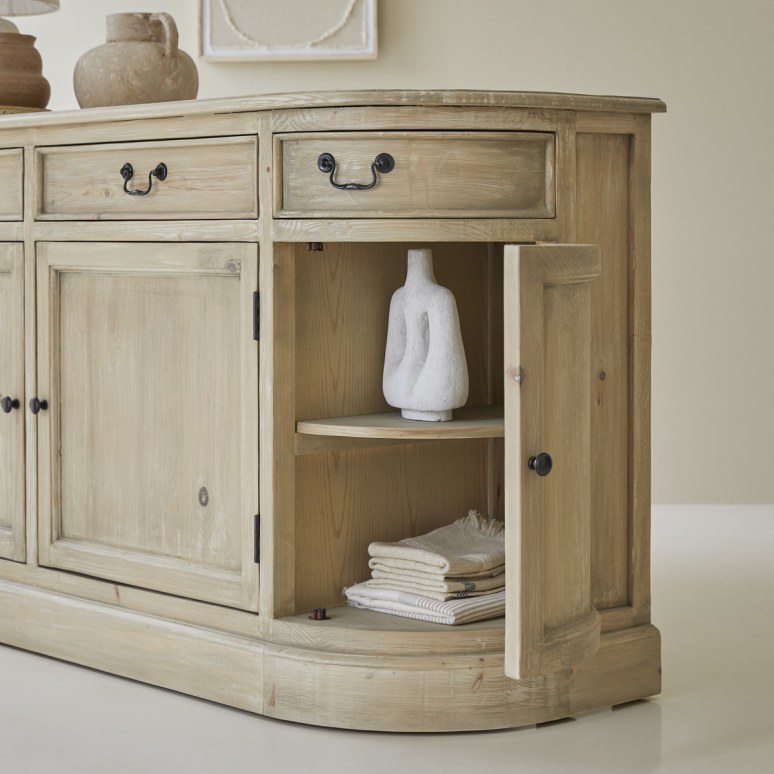 Celeste - Sideboard in solid pine - 180 cm