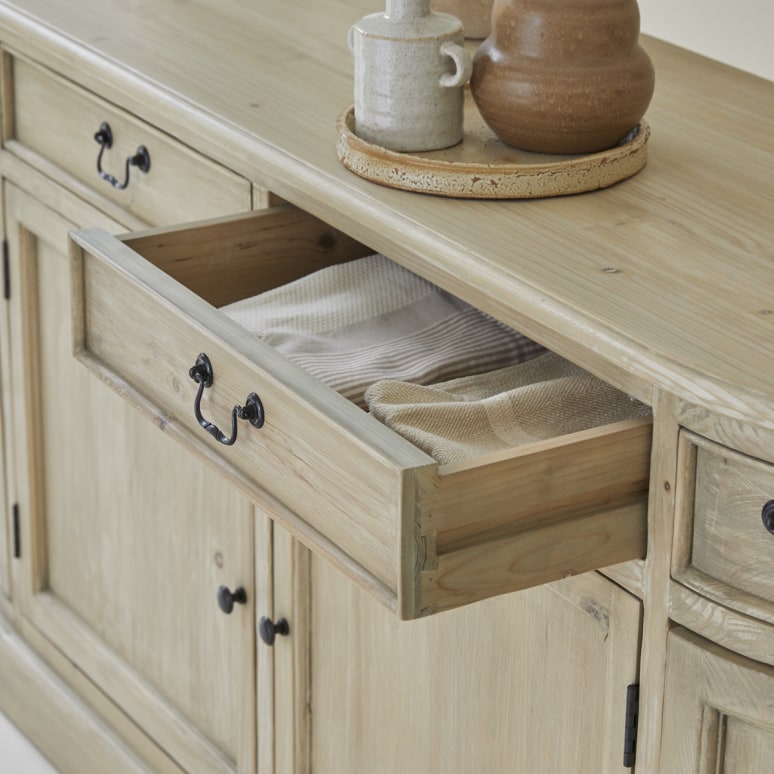 Celeste - Sideboard in solid pine - 180 cm