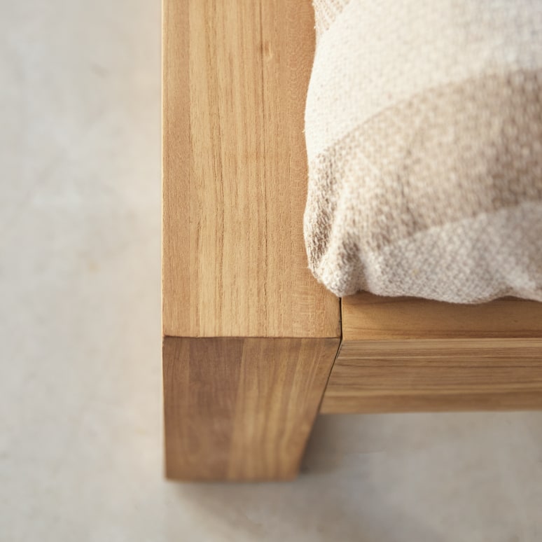 Minimalys - Solid Teak Queen Size Bed 