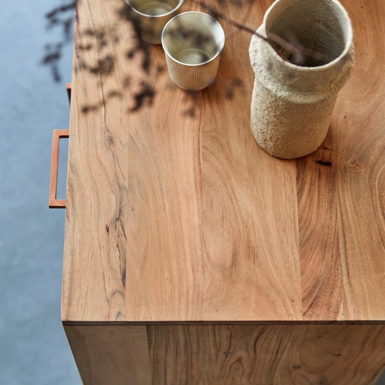 Oslo - Sideboard in solid acacia - 150 cm